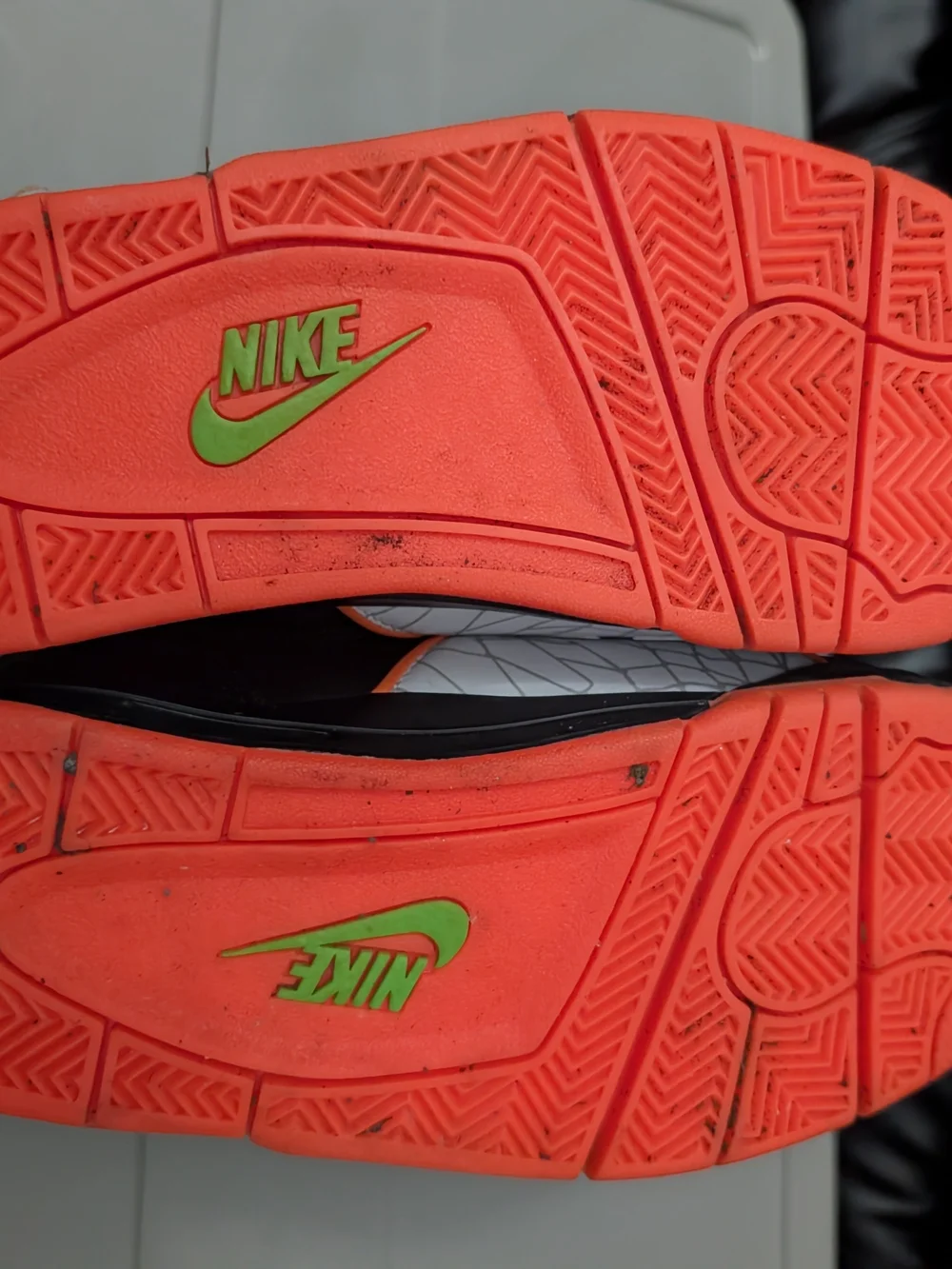 Nike Air Flight ’89 “All-Star” 2020, style CT8478-001, Black/Orange Blaze/Green